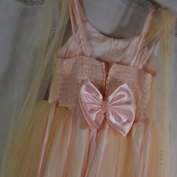 Thy Thy Peach Dress SZ 6 - Picture 8 of 10